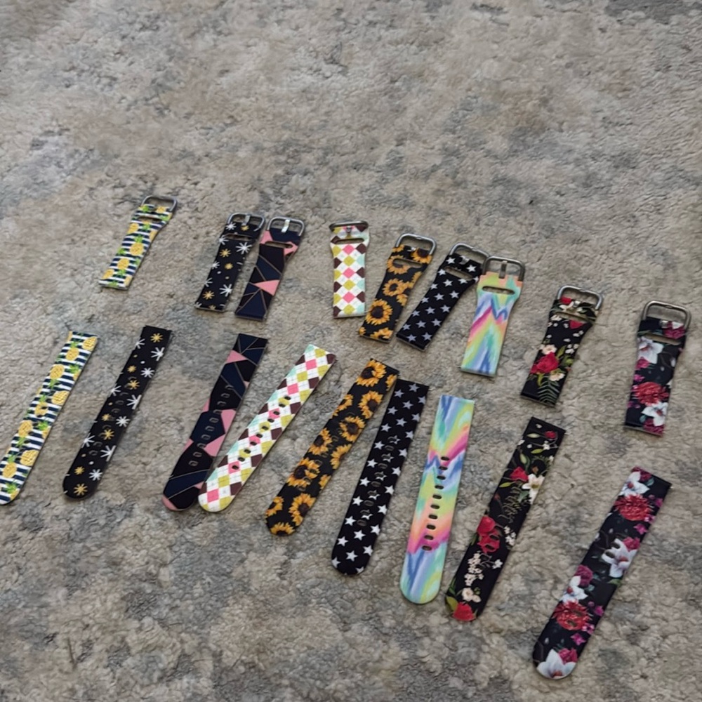 9 different bands